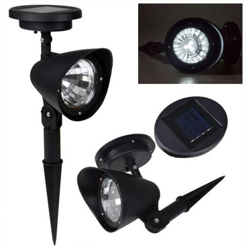 LED Solar Spotlight Outdoor Waterproof 2