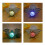 Halloween Hanging Bat LED Decor, Black, 17cm 8