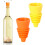 2-Pack Reusable Silicone Fruit Fly Traps 1