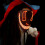 Μάσκα LED για το Halloween με λαμπερά μάτια, 19x22εκ. 2