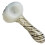 Glaspfeife mit Skelettkopf – 11 cm 7