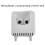 3X Mechanical Thermostat, KTO011 0-60Celsius Adjustable Compact Normally Close(N.C) Temperature Controller ,Red 2