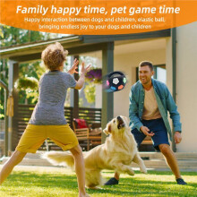 New Football Tennis Shaped Pet Dog Toys, Durable Teething Relief to Accompany Outdoor Training Squeak Toys