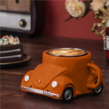 Funny Shaped Coffee Mug Fashion Handmade Beetle-Shaped Coffee Cup Car-Shaped Tea Cup for Car Fans C