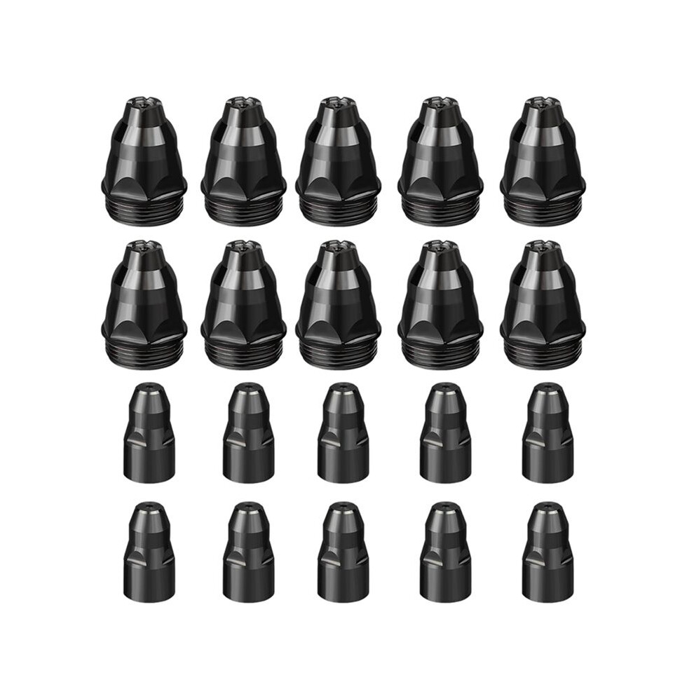10Set 1.5Mm P80 Plasma Consumables Electrode Nozzle Cutting Torch Cutting Machine Cutting Nozzle Accessories 6033340150481