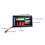 3X 12V Digital Voltmeter Voltage Battery Panel Meter for Car Motorcycle USB 5V 2A Output 8