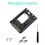 MSATA SSD to 2.5Inch  3.0 III Adapter Card with Frame Bracket Support Full Size MSATA SSD 6Gps for Desktop Computer 6