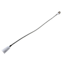 4X E27 Lampe Ampoule Rallonge Flexible Adaptateur Convertisseur (Blanc, 60cm)