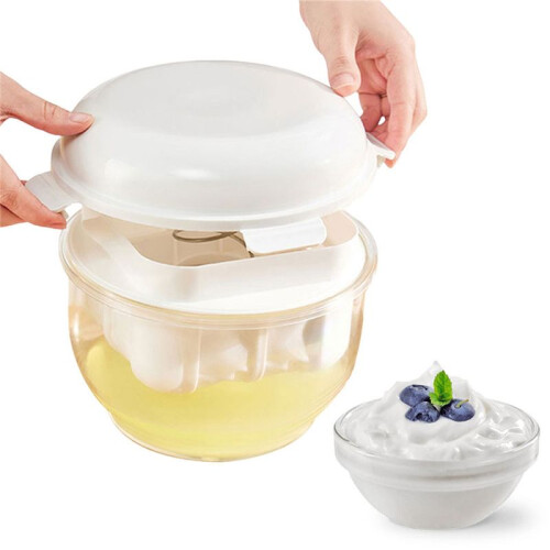 3L Yogurt Strainer Water Draining Fine Mesh Strainer Multipurpose Yogurt Cheese Maker Machine for Juicing Soy Milk 1