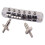 2X LP Bridge Tune O Matic Bridge Adjustable Chrome Plated Guitar Bridge for Guitars Musical Replacement Accessory 3