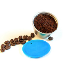 2X Reusable Capsula for Dolce-Gusto,Stainless Steel Coffee Filter for Nescafe/Dolce-Gusto Set (with Spoon&Brush)