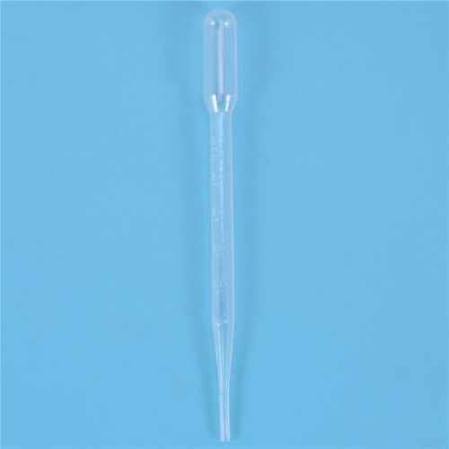 50pcs 3ML Disposable Plastic Eye Dropper Set Transfer Graduated Pipettes 2