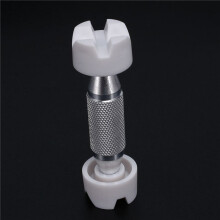 3X Guitar Repair Brace Tools Guitar Sound Repair Stand Holder for Acoustic Guitar Luthier Supplies Silver + White