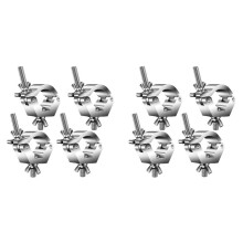 8Pack Stage Lights Clamp Aluminiumlegering Truss Light Clamps, för RöR / RöR OD 28Mm-36Mm för Par Lights Spot Lights