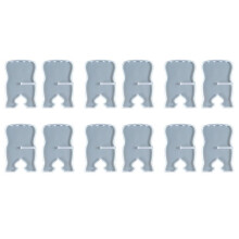 12Pcs Book Stand Silicone Mold Carved Eid Resin Quran Folding Book Stand Holder Muslim Prayer Book Organizer Bookshelf