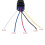 5X Waterproof Integrated Automobile Relay /12V 40A Auto Relay & Socket 5 Pin 4