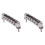 2X LP Bridge Tune O Matic Bridge Adjustable Chrome Plated Guitar Bridge for Guitars Musical Replacement Accessory 1