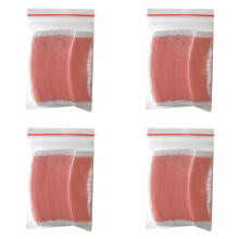 144 Pcs/Lot Duo-Tac Super Forte Cheveux Perruque Bande Double AdhéSif Bandes D'Extension ÉTanche pour Toupee Dentelle Perruques Film C
