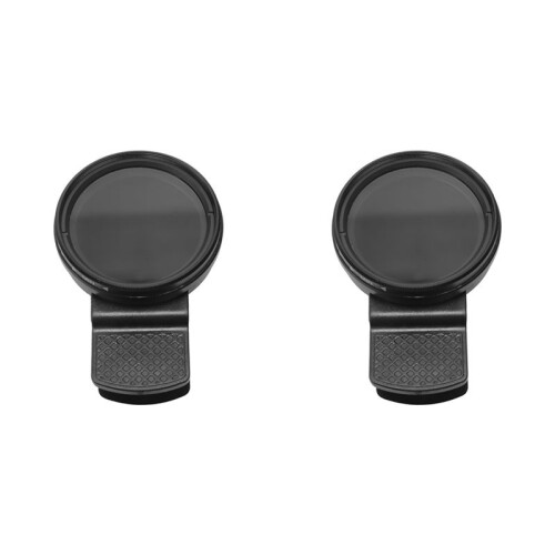 2pcs 37Mm Adjustable Nd Filter Nd2-400 Medium Gray Mirror Mobile Phone Camera Lens 1