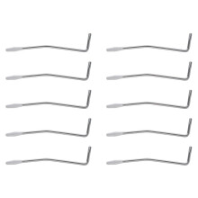 10X Silber 5.0Mm Rocker Tremolo Arm Vibrato Stahl Hebel für Elektor Gitarren Instrumente