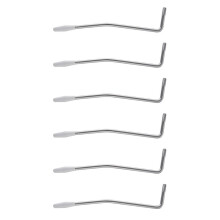 6X Silber 5.0Mm Rocker Tremolo Arm Vibrato Stahl Hebel für Elektor Gitarren Instrumente