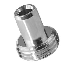 12Pcs Ceramic Tube Sleeves and 12Pcs Metal Connector Adapters for Fiber Optic Visual Fault Locator