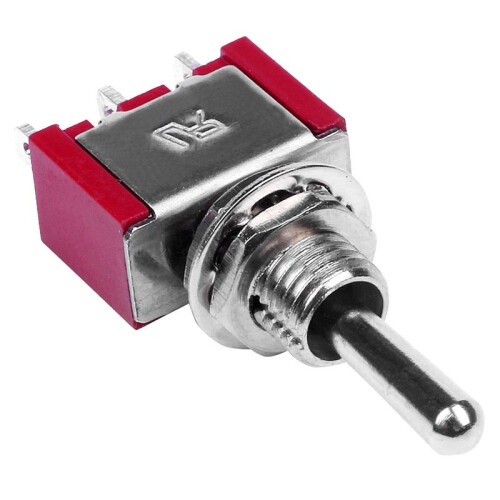 6 Pcs AC 250V 2A 120V 5A SPDT /Off/ 3 Position Momentary Toggle 1