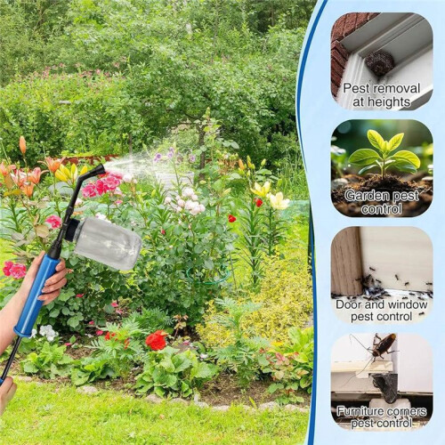 Diatomaceous Earth Applicator Plant Powder Duster Sprayers Multi-Functional Diatomaceous Earth Sprayers Gardening Tool 1