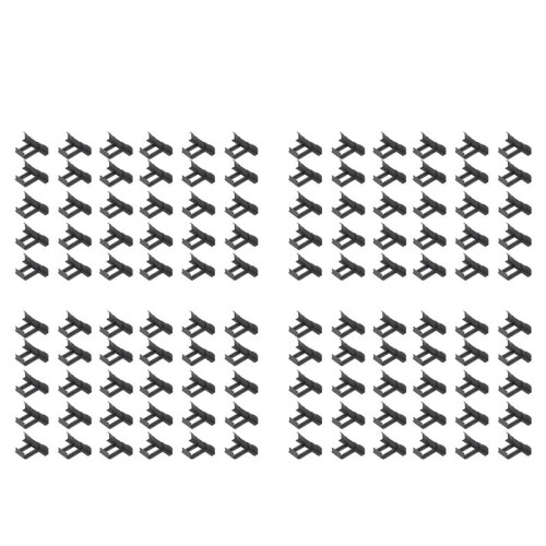 120Pc Solar Panel Frames Water Drained Clip Thickness 30mm PV Panels Auto Remove Stagnant Water Dust Outdoor Tool