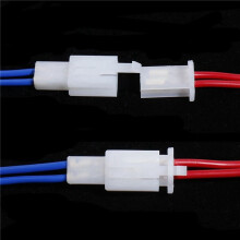 400 StüCke 2,8 mm Automobil Kabelverbinder 2/3/4/6 Poliger Elektrischer Stecker und Buchse Kabelanschluss Satz für Auto Wohnmobile