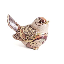 Resin Bird Statues Decorative Bird Figurines for Table Bookshelf Office Home Decor Art Ornament