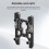 CNC Metal Bracket CNC Carriage for IDM Scanner Leveling Sensor for Voron 2.4 Trident 3D Printer Super Fast Leveling 10