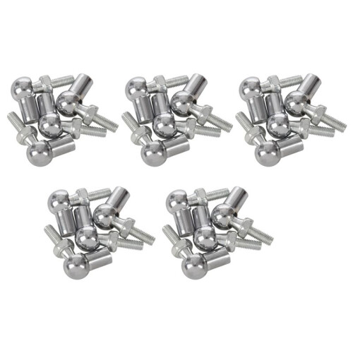 6mm Male Female Thread L Shaped  Joint Rod End Bearings 20Pcs