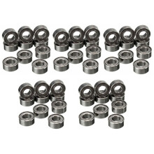 250Pcs MR63ZZ 3X6X2 mm Deep Bearing Miniature Bearing