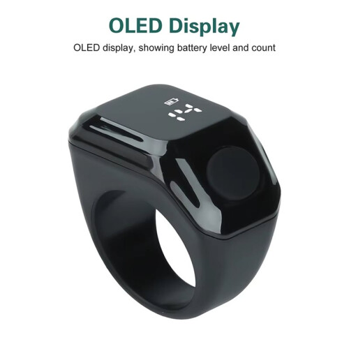 APP Ring Counter Portable Digital Display Counter  Counting Ring  Reminder Wearable Tally Counters A 1