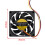 70x70mm 12V 3-Pin PC Computer Case CPU  Brushless Cooler Cooling Fan Black 2