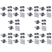 60 Pcs Front Wheels for  Vacuum Cleaner NV350 NV351 NV352 NV355 NV356E NV500 NV501 NV502 and More