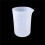 250 Ml Silicone Measuring Cups for Resin Making Non-Stick Mixing Soft Scale Cups Small Capacity Tools 6 PCS 3