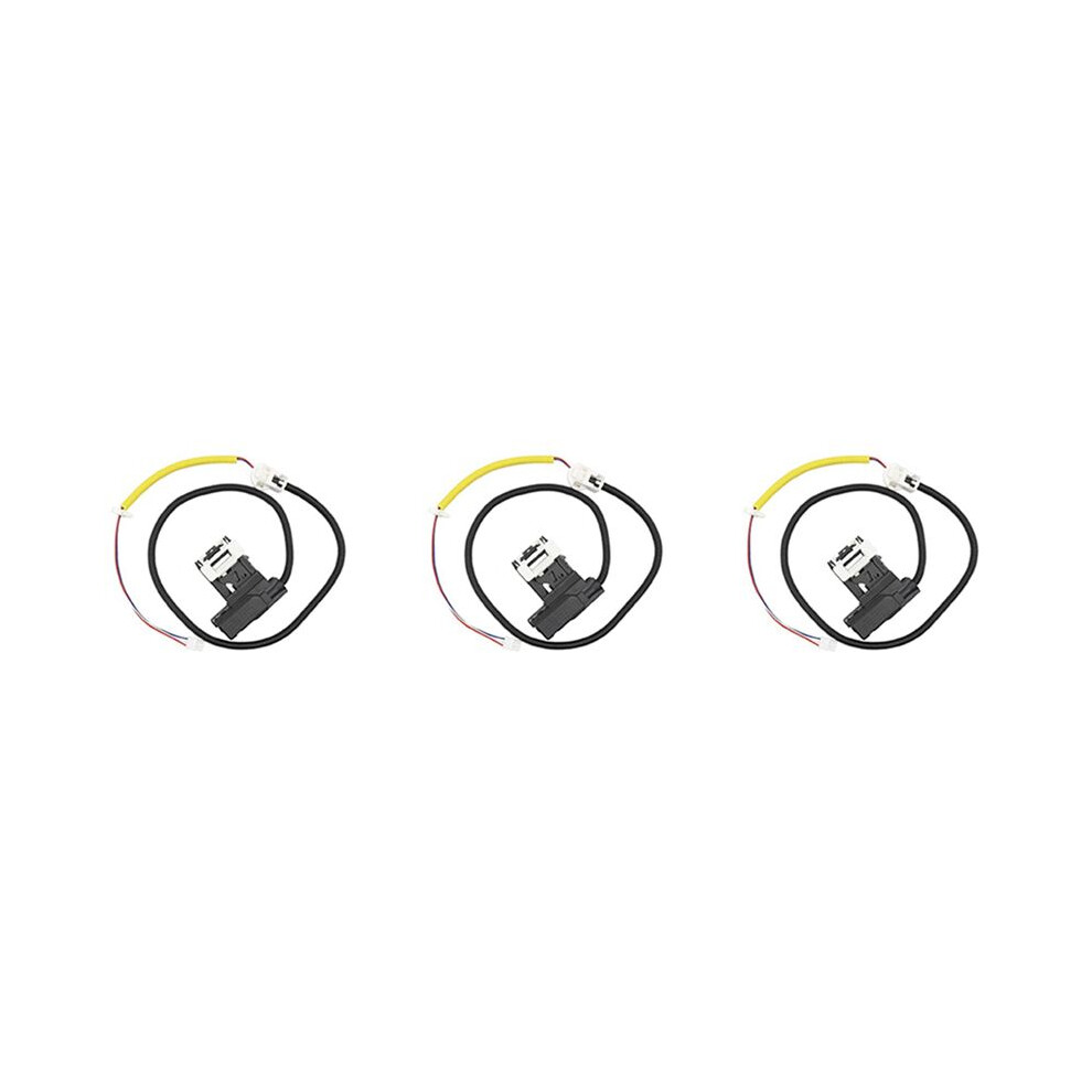 3X W11307244 W10682535 Washer Lid Lock Replacement(3 Wires) For ,Washing Machine Lid Doorlatch Assembly 6033232238600