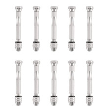 10X Alliage D'Aluminium ÉTau à Broche Rotative Tournevis Perceuse à Main Mandrin de Montre Outil de RéParation Horloger