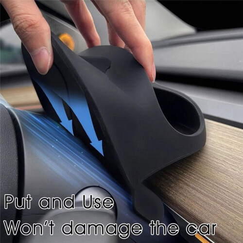 Phone Stand Glasses Case for  Model Y Phone Holder Behind Steering Wheel Bracket Navigation Support 1
