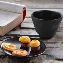 4X Guss Eisen Tee Tassen Trink Chinesische Handgemachte Kung Fu Kaffee Werkzeuge Gesundheits Wesen Polka Punkt Eisen Tasse Eisen Topf Retro Tasse Tee