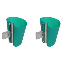 2X 3D Sublimations Silikon Konische Becher Verpackung, Klemm Vorrichtung der Schalen 17Oz für das Drucken Von Bechern