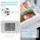 Wireless Transmission Thermometer LCD Digital Alarm 2