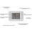 Wireless Transmission Thermometer LCD Digital Alarm 5
