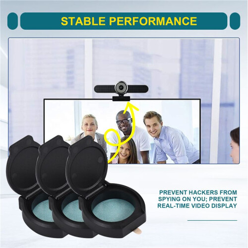 3 Camera Protective Covers Camera Lens Dustproof Dust Cover Webcam Protective Cover Protects Privacy and Security