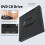 External DVD CD Writer Burner CD and DVD Player Type C/USB3.0 External DVD CD Drive for PC Laptop Windows 11/10/8/7 5
