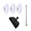 Steam Cleaner Microfiber Pads Window Squeegee Extension Rod Set for Handheld Steam Cleaner Attachment 1