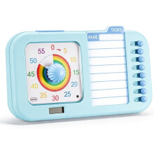 3in1 Visual ADHD Timer for Kids & Adults with Planning Board, Task Timer, Chore Chart & Visual Schedule Planner
