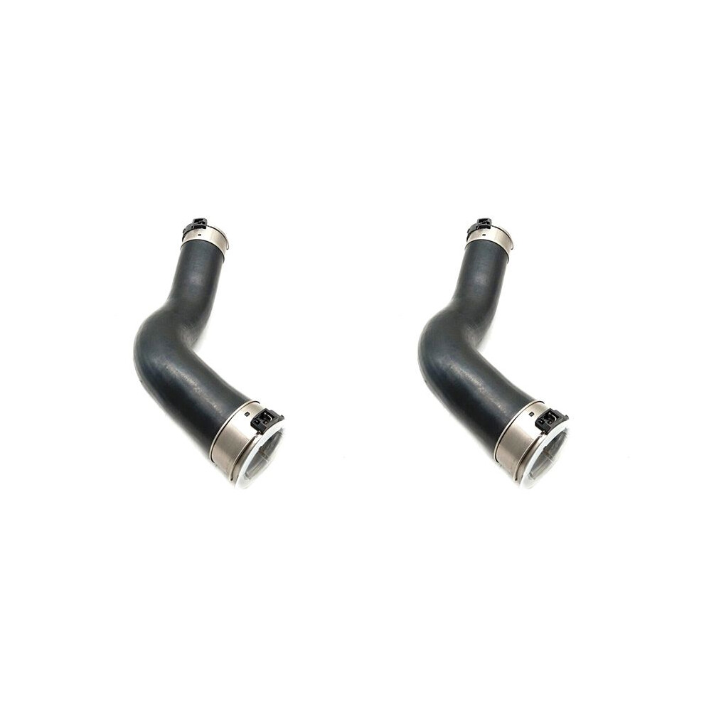 2X 11618571025 Turbocharger Air Intake Hose For 3 5 6 7 8 Series X5 X6 X7 G20 Black 6032967393806